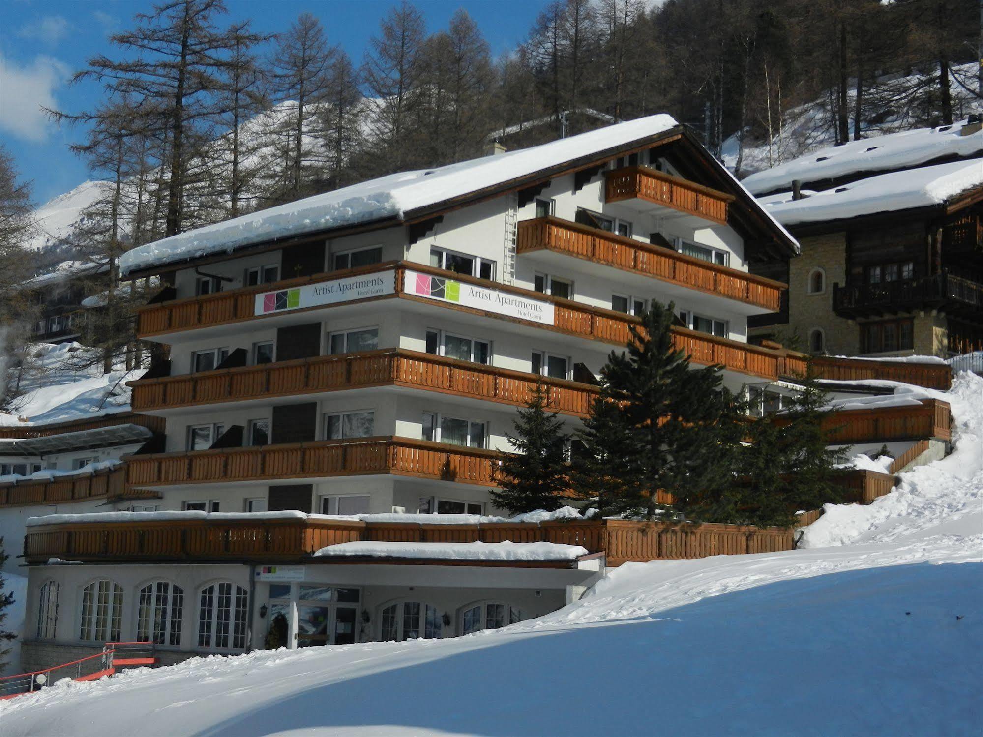 Artist Apartments & Hotel Garni Zermatt Luaran gambar